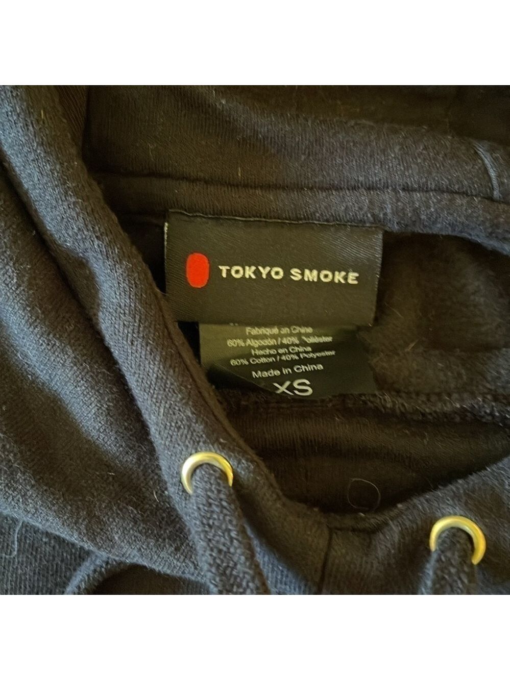 Tokyo smoke XS black hoodie - Picture 5 of 9